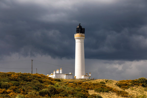  Covesea Skerries Lighthouse / Lossiemouth , Moray / Schottland
