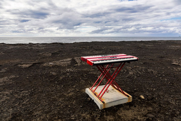 the red piano