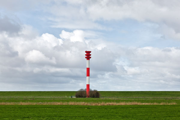 Leuchtturm Oberfeuer Tossens - Eckwarderaltendeich