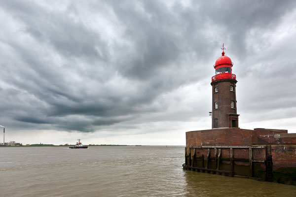 Leuchtfeuer Geestemündung Nord - Bremerhafen