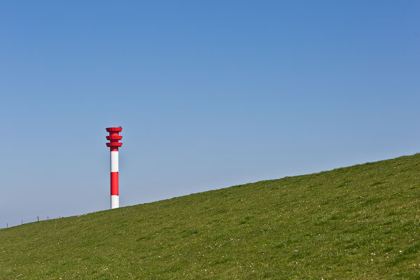 Leuchtturm Oberfeuer Tossens - Eckwarderaltendeich