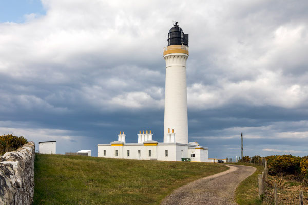 Covesea Skerries Lighthouse / Lossiemouth , Moray / Schottland