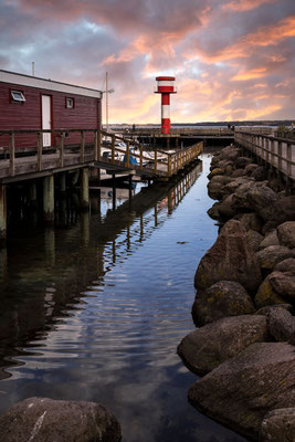 Neuer Leuchtturm Eckernförde (Hafen)