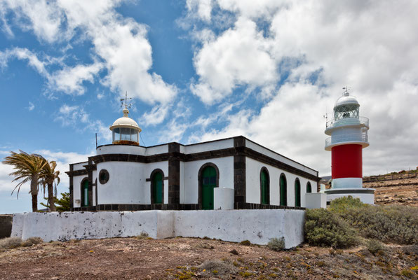 New & old  Lighthouse on Punta del Faro / La Gomera/ Kanaren