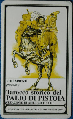 Tarocco Storico del Palio di Pistoia – Solleone 1985 –