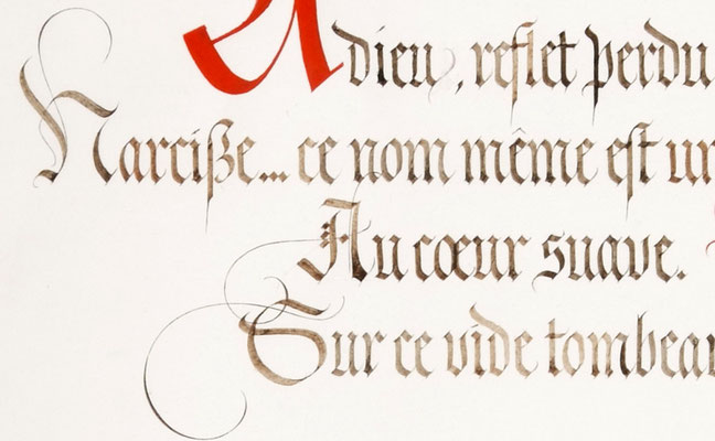 Calligraphie Serge Cortesi