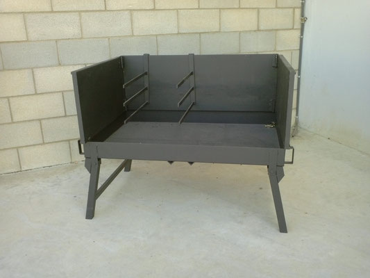 asador plegable para recogerlo