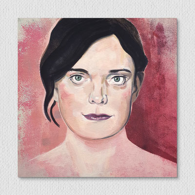 Happy birthday honey, Acryl auf Canvas, 30 x 30 cm