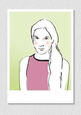 ohne Titel, Portrait digital
