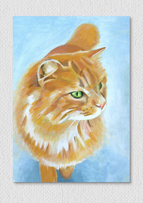 Tönchen, Acryl auf Karton, 21 x 29 cm