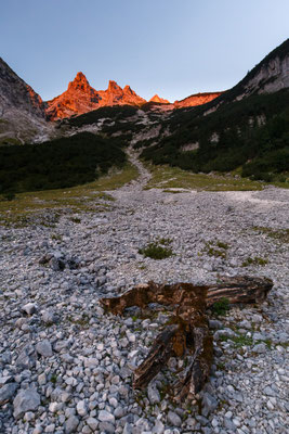 Aufstieg zur Zugspitze, August 2017