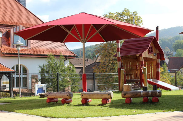 ✅ Sonnenschirme für Kindergarten, Gastronomie oder Gewerbe ✅ may Sonnenschirme Ronneburg Hessen 🚩 Ihr Fachhändler: FINK Sonnenschirme
