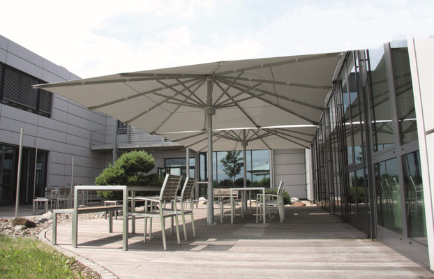 Große Sonnenschirme vom may Fachhändler in HESSEN | 63691 Rannstadt ✅ FINK Sonnenschirme 🌐 www.fink-sonnenschirme.de ✉ info@fink-sonnenschirme.de ☎ 06026 9996960