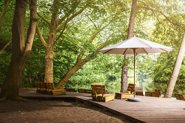 ✅ GLATZ Sonnenschirm Teakwood by FINK Sonnenschirme Großostheim | Ihr Fachhändler für may und glatz Sonnenschirme im Rhein-Main-Gebiet