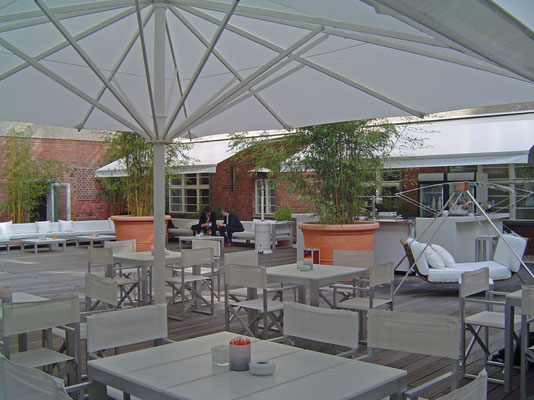 Sonnenschutz für Gastro und Hotel