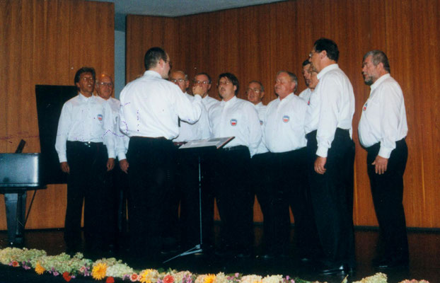 09. Oktober 1999: Liederabend des "Maler-Gesangsverein Selb" im Rosenthal Feierabendhaus in Selb