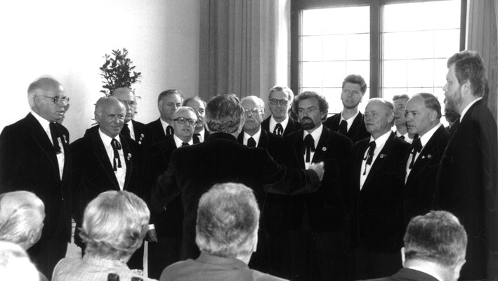 15. Mai 1993: Gestaltung des "Wolfgang Amadeus Mozart-Preises 1993" im Bürgersaal des Alten Rathauses in Innsbruck