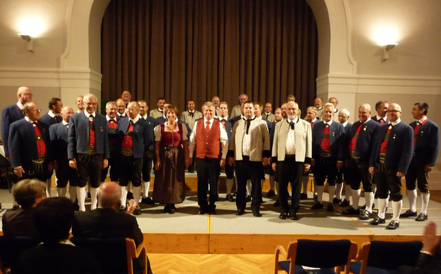 25. September 2010: Festkonzert zum 70.Todestages von Josef Pöll mit allen Mitwirkenden