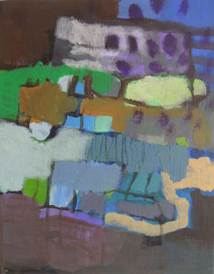 2, Acryl auf Leinwand, 2024/25, 30 x 24 cm