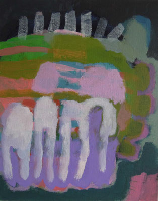 17, Acryl auf Leinwand, 2024/25, 30 x 24 cm