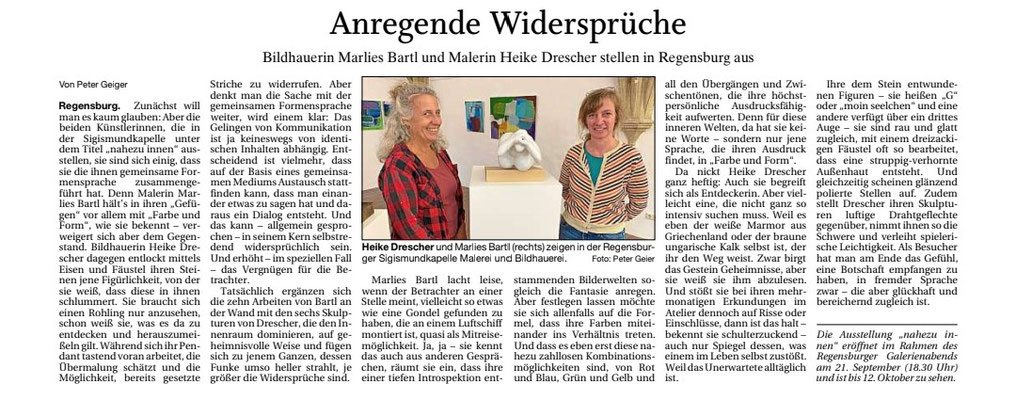 Mittelbayerische Zeitung 20.9.2024