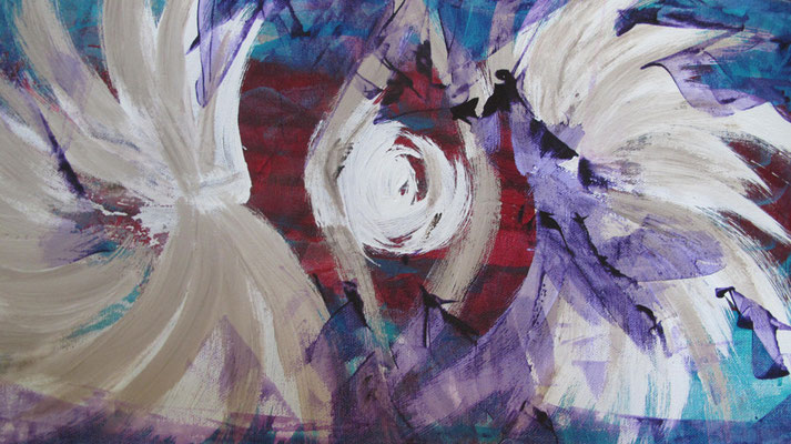 Wild thing – Acryl auf Leinwand 30 cm x 60 cm