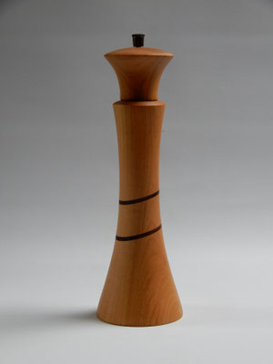 Stahlwerk, Kirschbaum mit Akazie,     für Pfeffer,     ca. 25 cm,    CHF 115.-