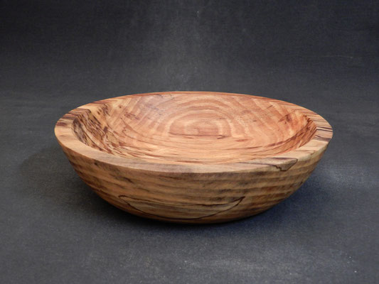 Schale gestockte Buche,   ca. 23 x 6 cm,   CHF 120.-,   Lieferbar,   VIDEO