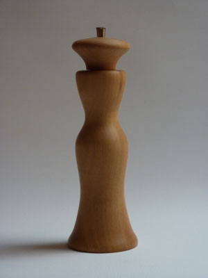 Stahlwerk / heller Nussbaum,      für Pfeffer,     ca. 25 cm,     CHF 95.-