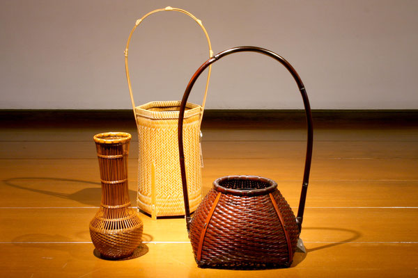 伝統工芸士 高江雅人「竹のバッグ&花入」展 - 九つ井 山の上 伝統工芸士 高江雅人「竹のバッグ&花入」展 - 九つ井 山の上