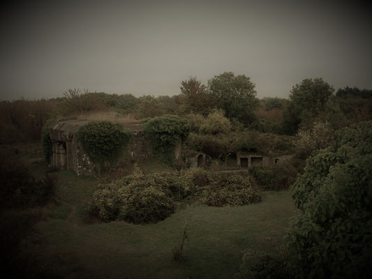 hidden bunker of the atlanic wall - Atlantikwall - mur de l'atlantique