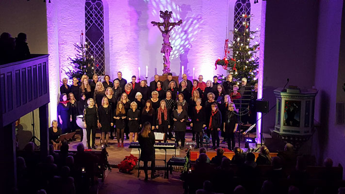 Adventskonzert mit "Heaven 111" in Gleschendorf 2017