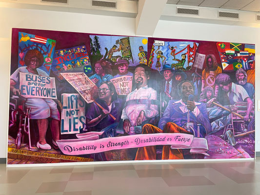 Mural painted in mural grade acrylic paint collaboration with Pancho Pescador