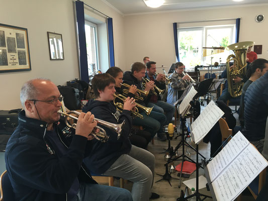 Brass Band WBI - Workshop mit Russell Gray 2018