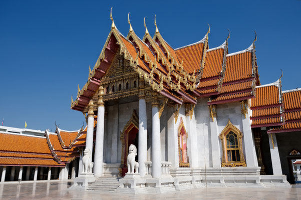 Wat Benchamabophit, temple à Bangkok, Thaïlande
