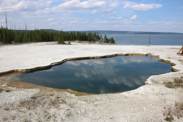 Abyss Pool à West Thumb, Yellowstone NP, Wyoming