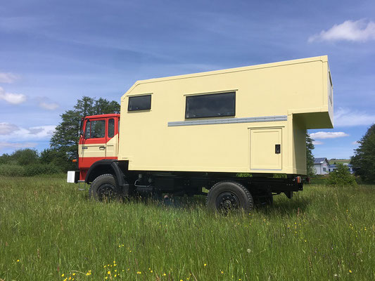 nomadcampers Magirus Deutz 160M8FAL 4x4 Expeditionsmobil