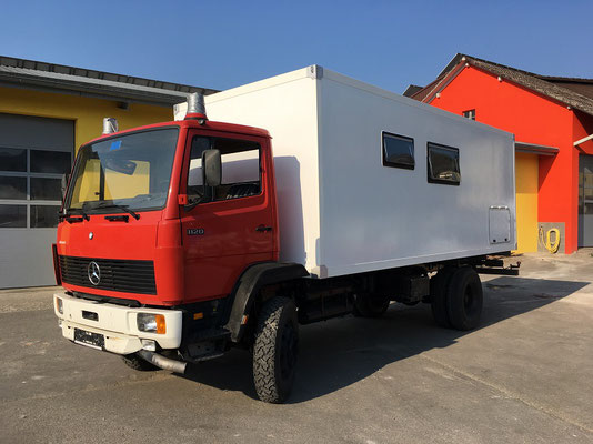 nomadcampers Expeditionsmobil Mercedes Benz 1120