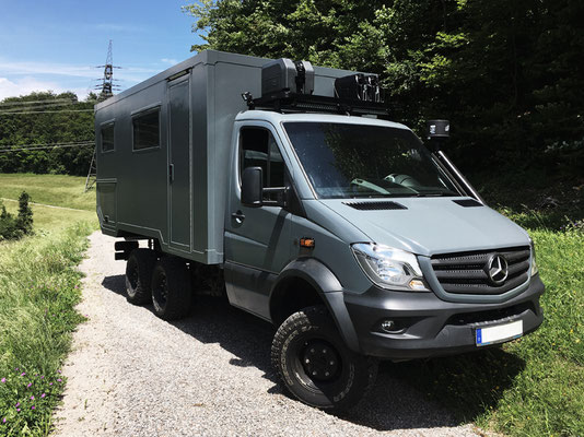 nomadcampers Mercedes Benz Sprinter Oberaigner 6x6 Expeditionsmobil