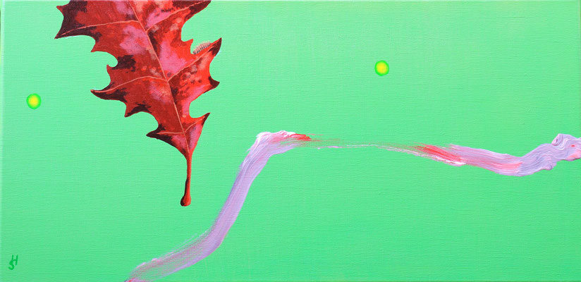 "Ikarus" Acryl auf Leinwand 40 x 80 cm 2022