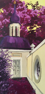 "Stilles Licht" Acryl auf Leinwand 100 x 50 cm 2021