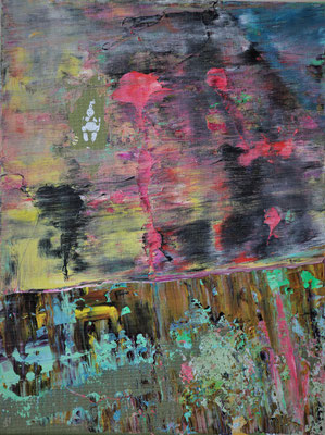 "sensibel" Acryl auf Leinwand 40 x 30 cm 2019