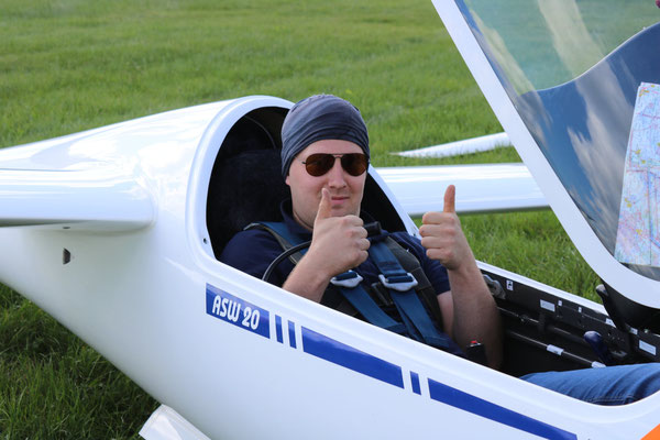 Jens ist "ready for take off"!