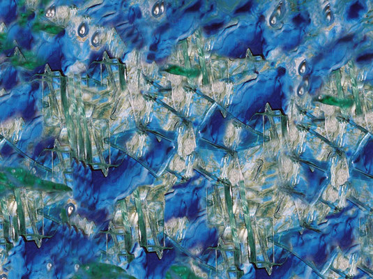 Glasinstallation blau (09)
