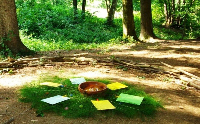 Ritualort in der Natur, Mondsee/Oberösterreich