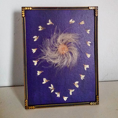 Amulett Art-Deco-Rahmen Altus_Art Blütenkunst