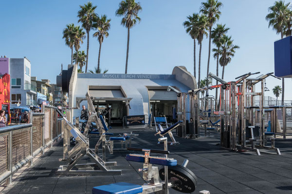 Muscle Beach.