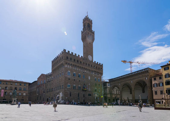 Die Piazza della Signoria.
