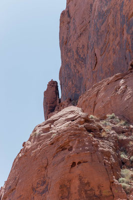 Landschaft im Valley of Fire.