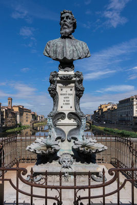 Statue Benvenuto Cellinis.
